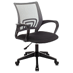 Офисное кресло с основанием из черного пластика Desk chairs Grey варинант исполнения - 1 | Loft Concept в Орле