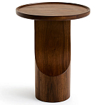 Приставной столик из массива дерева Walnut варинант исполнения - 3 | Loft Concept в Орле