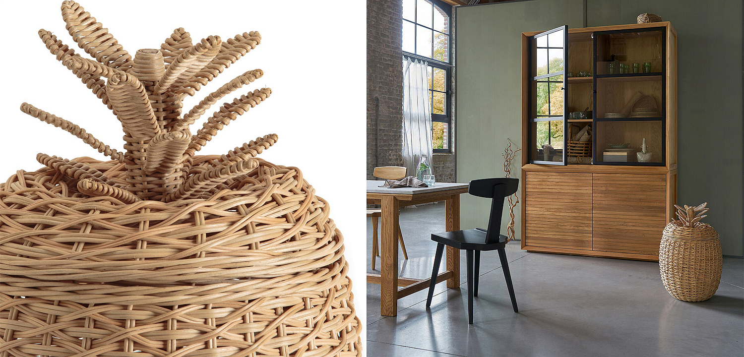 Корзина Wicker Exotic Basket Корзина Wicker Exotic Basket - Loft-Concept в Орле