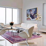 Торшер в виде белых и золотых цветов каллы Refined Taste of Light варинант исполнения - 1 | Loft Concept в Орле