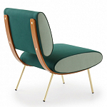 Дизайнерское кресло без подлокотников Gio Ponti ROUND D.154.5 Armchair варинант исполнения - 2 | Loft Concept в Орле