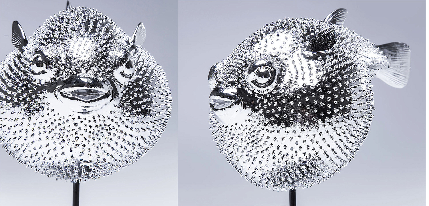 Статуэтка Silver Blowfish Статуэтка Silver Blowfish - Loft-Concept в Орле