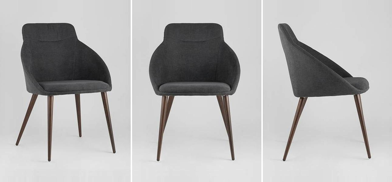 Стул Queenie Chair Серый Цвет Стул Queenie Chair Серый Цвет - Loft-Concept в Орле