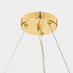 Люстра подвесная из золотых колец 57 см Golden Circles варинант исполнения - 11 | Loft Concept в Орле