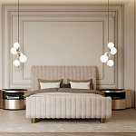 Подвесной светильник с 5-ю белыми шарообразными плафонами Bubble Chandelier варинант исполнения - 5 | Loft Concept в Орле