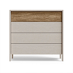 Комод 4 ящика с подсветкой на рельефном фасаде Warm Industrial варинант исполнения - 5 | Loft Concept в Орле