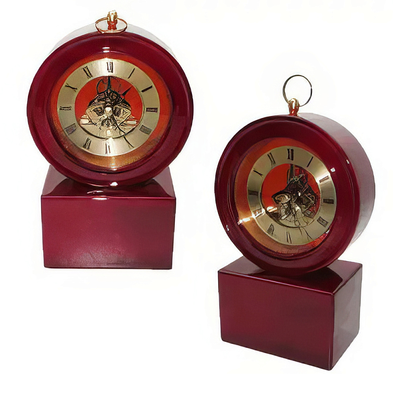 Часы настольные кварцевые Time Forward Коричневый Часы настольные кварцевые Time Forward Коричневый в Орле | Loft Concept