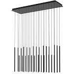 Люстра каскадная черная Black Cascade Chandelier варинант исполнения - 1 | Loft Concept в Орле