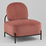 Кресло Стоун велюр рельефный коралловый варинант исполнения - 1 | Loft Concept в Орле