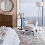 Приставной стол в шпоне ореха Elega варинант исполнения - 6 | Loft Concept в Орле