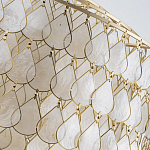 Люстра многоярусная с декором из натуральной морской ракушки Iridescent Light варинант исполнения - 9 | Loft Concept в Орле