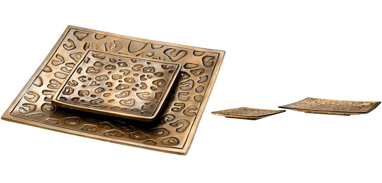 Комплект подносов Eichholtz Tray Jaguar set of 2 Комплект подносов Eichholtz Tray Jaguar set of 2 - Loft-Concept в Орле