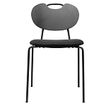 Стул с мягким сиденьем черный Stool Loft Black варинант исполнения - 1 | Loft Concept в Орле