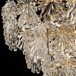 Люстра многоярусная с объемными прозрачными цветами Hanging Flowers варинант исполнения - 8 | Loft Concept в Орле