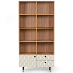 Широкий стеллаж с принтом Elise Rack варинант исполнения - 11 | Loft Concept в Орле