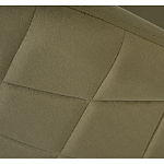 Стул велюровый хаки на золотистых металлических ножках Vendramin Chair варинант исполнения - 5 | Loft Concept в Орле