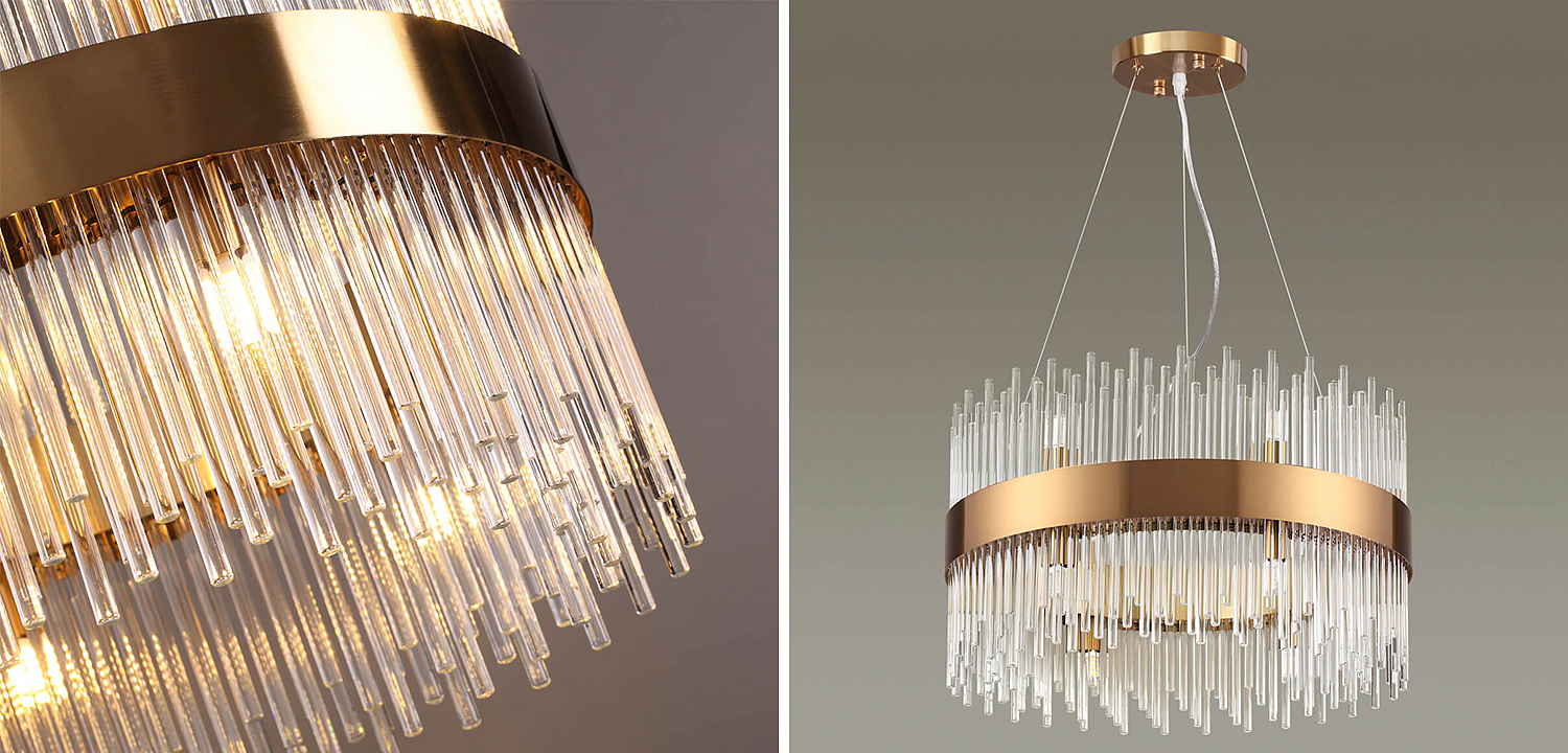 Люстра Nembus Chandelier Gold Circle Люстра Nembus Chandelier Gold Circle - Loft-Concept в Орле