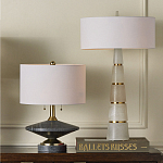 Настольная лампа с конусовидным каменным корпусом Regency варинант исполнения - 3 | Loft Concept в Орле