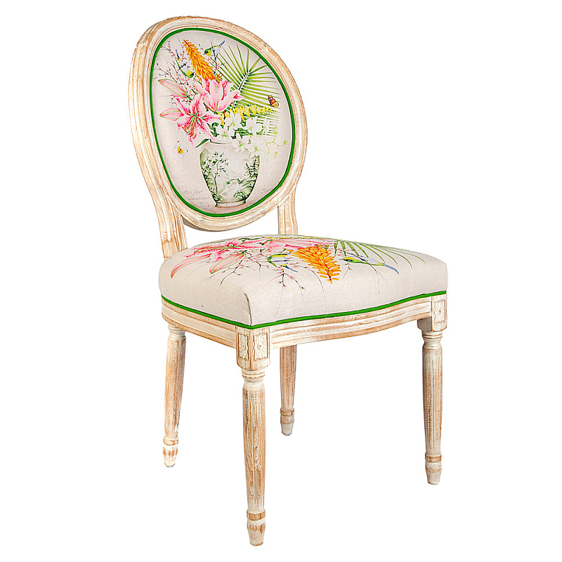 Стул Bouquet of Lilies Stool Бежевый Мульти Стул Bouquet of Lilies Stool Бежевый Мульти в Орле | Loft Concept