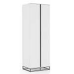 Двухдверный шкаф белого цвета Strict Lines варинант исполнения - 2 | Loft Concept в Орле