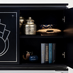 Черный комод в стиле арт-деко Luciano варинант исполнения - 8 | Loft Concept в Орле