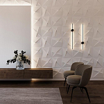 Гипсовая 3D Панель D-01 варинант исполнения - 1 | Loft Concept в Орле