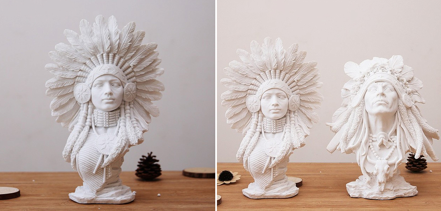 Native american indian figurine B Native american indian figurine B - Loft-Concept в Орле