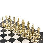 Шахматы Ренессанс с доской из натурального мрамора Decorative Thematic Chess варинант исполнения - 4 | Loft Concept в Орле