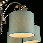 Люстра потолочная Nikoletta с бирюзовым плафоном варинант исполнения - 4 | Loft Concept в Орле