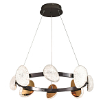 Люстра подвесная круглая с овальными плафонами Iona chandelier варинант исполнения - 3 | Loft Concept в Орле