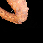 Люстра кольцевая с частичками натурального горного хрусталя Crystal Shimmer варинант исполнения - 4 | Loft Concept в Орле