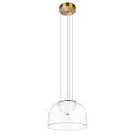 Подвесной светильник с куполообразным прозрачным стеклянным плафоном Grada Light варинант исполнения - 5 | Loft Concept в Орле
