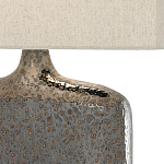 Настольная лампа керамическая с тканевым прямоугольным абажуром Flask варинант исполнения - 1 | Loft Concept в Орле