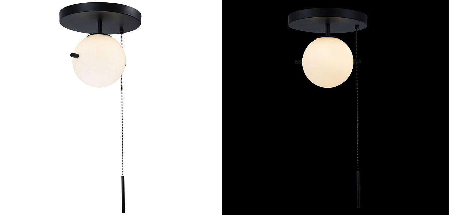 Потолочный светильник Alston black Потолочный светильник Alston black - Loft-Concept в Орле
