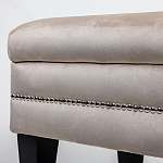 Мягкая банкетка с зоной для хранения Casket Beige варинант исполнения - 3 | Loft Concept в Орле