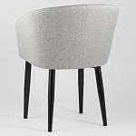 Мягкое кресло на металлических ножках Shaggy Grey варинант исполнения - 5 | Loft Concept в Орле