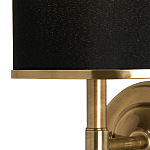 Бра с черным цилиндрическим абажуром Mid Century варинант исполнения - 1 | Loft Concept в Орле