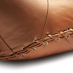 Дизайнерское кожаное кресло в форме руки Poltronova Joe Gold  Armchair варинант исполнения - 9 | Loft Concept в Орле