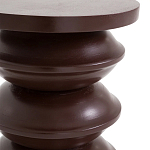 Фигурный приставной столик бордового цвета  AMORPHOUS варинант исполнения - 3 | Loft Concept в Орле