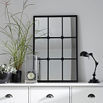 Зеркало-окно Rect Black 90 варинант исполнения - 2 | Loft Concept в Орле