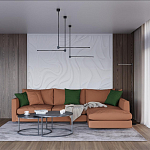 Торшер черного цвета с круглым основанием и вытянутым поворотным плафоном Trumpet tube варинант исполнения - 4 | Loft Concept в Орле