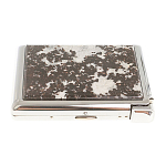 Портсигар на 20 сигарет с газовой зажигалкой из натурального камня Флогопит Stone Cigarettes Cases варинант исполнения - 2 | Loft Concept в Орле