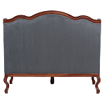 Диван двухместный из натурального бука цвета антрацит Solid Luxury варинант исполнения - 2 | Loft Concept в Орле