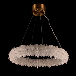Люстра круглая с натуральным горным хрусталем Crystal Shimmer варинант исполнения - 3 | Loft Concept в Орле