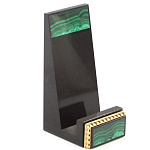 Подставка для телефона из натурального камня малахит Stone Stand варинант исполнения - 1 | Loft Concept в Орле