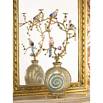 Бронзовый подсвечник Птичий рай Flora варинант исполнения - 5 | Loft Concept в Орле