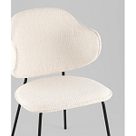 Стул Bellamy букле молочный варинант исполнения - 2 | Loft Concept в Орле