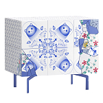 Тумба на синих ножках Grande Re Rblue варинант исполнения - 1 | Loft Concept в Орле