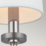 Бра для ванных комнат с белым тканевым цилиндрическим плафоном Feiss варинант исполнения - 2 | Loft Concept в Орле