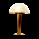 Настольная лампа c абажуром в форме купола из натурального камня  Heavenly Harmony варинант исполнения - 1 | Loft Concept в Орле